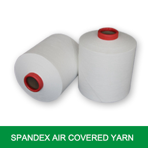 Spandex air covered  yarn